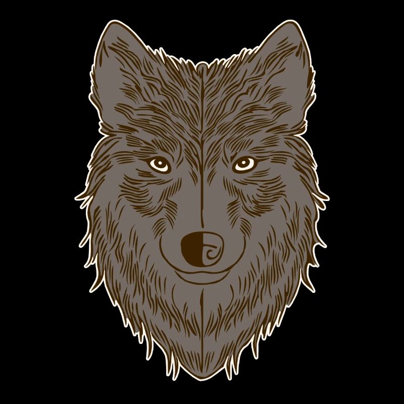 Motif de loup