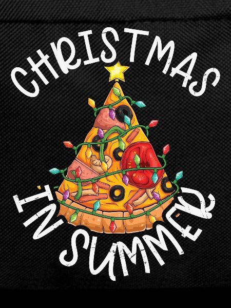 Pizza Christmas In Summer Tropical