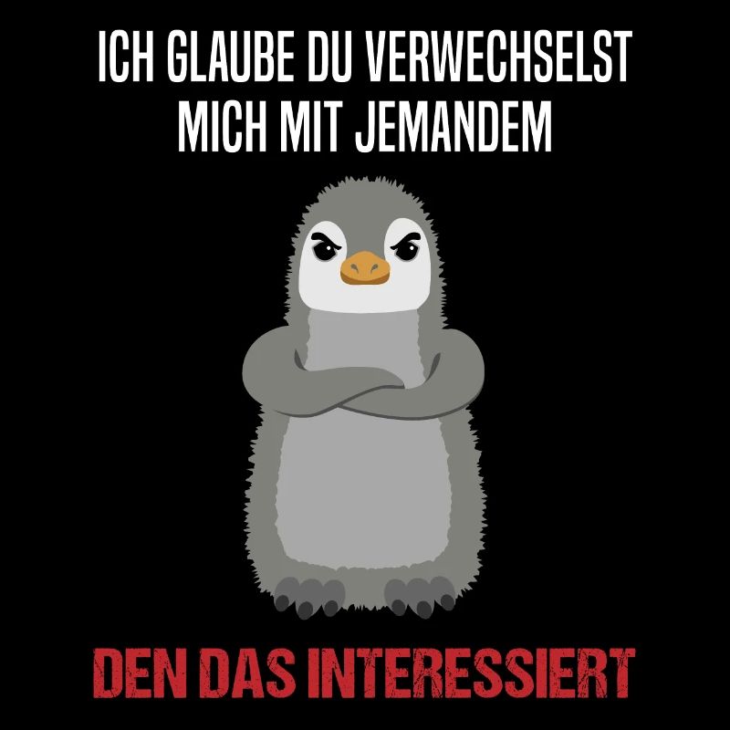 Pinguin Sarkastischer Spruch Lustiges Geschenk