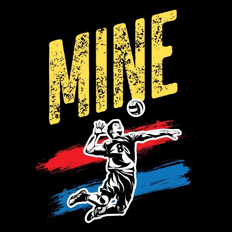 Volleyball Player Team Mine