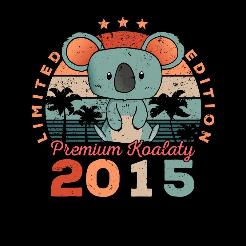 Année de naissance 2015 Anniversaire Koala Koala Bear