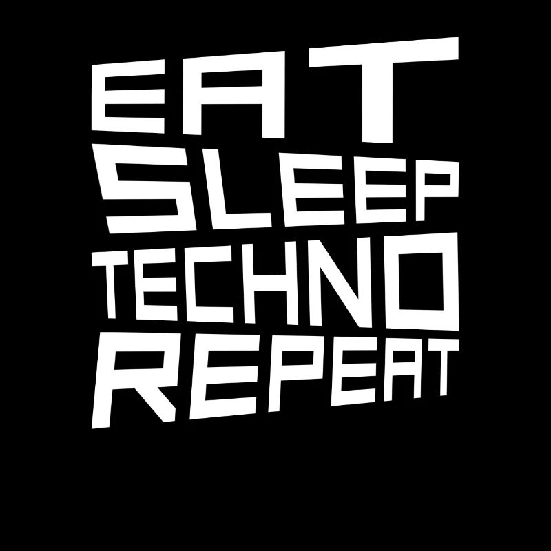 manger du sommeil techno répéter