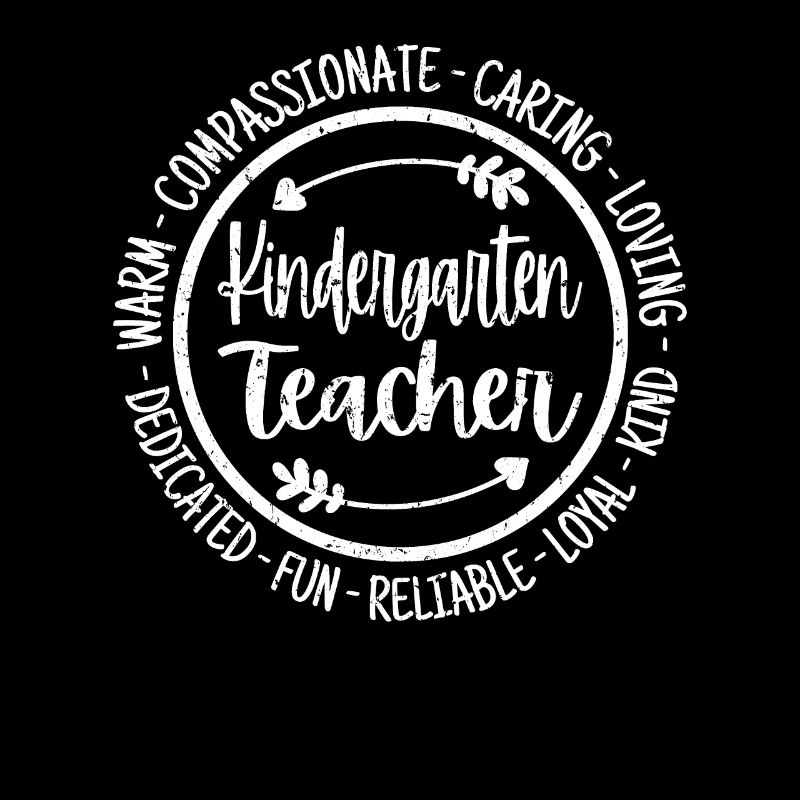 Enseignant de maternelle Vintage