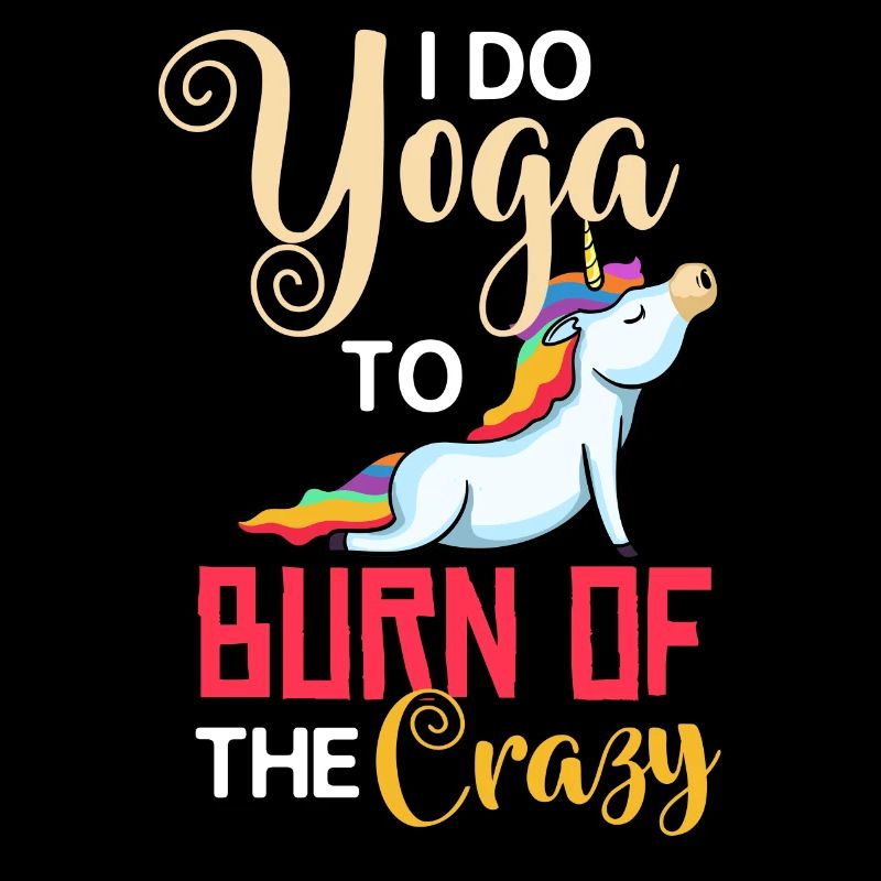 Yoga Einhorn Anfänger Workout Zitate Meditation