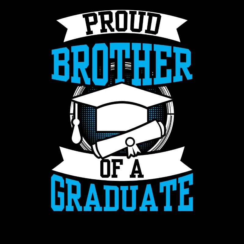 Stolzer Bruder Eines Absolventen Absolvent