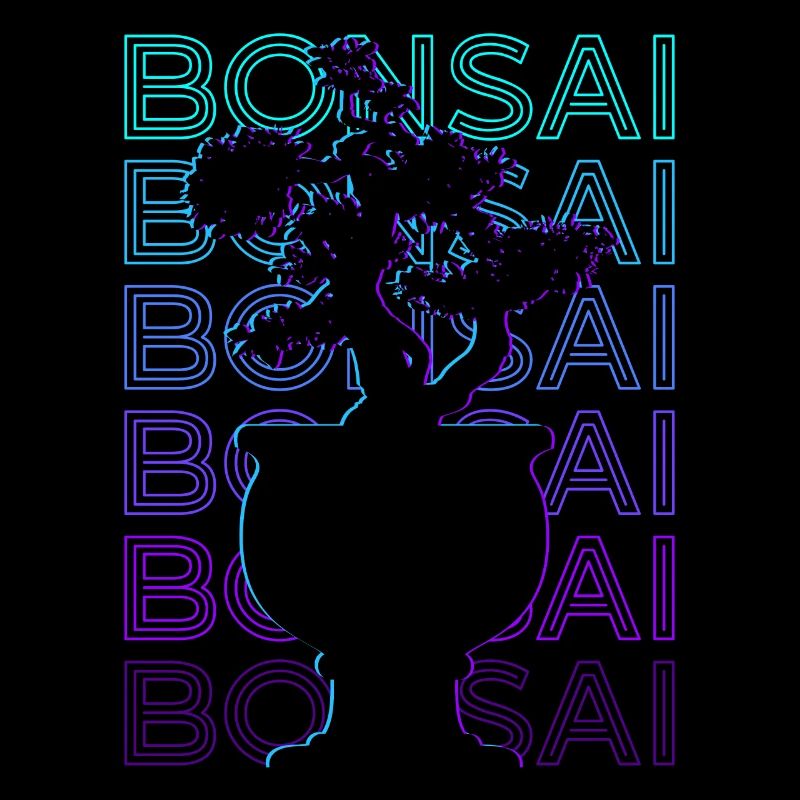 Bonsai Tree Retro Gift