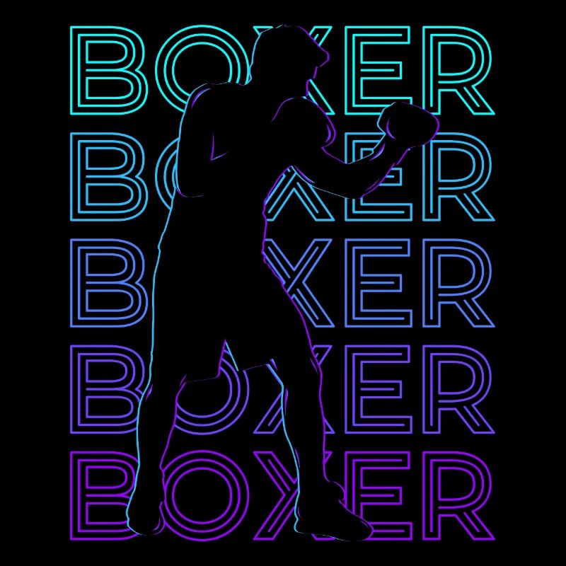 Boxer Boxen Retro Geschenk
