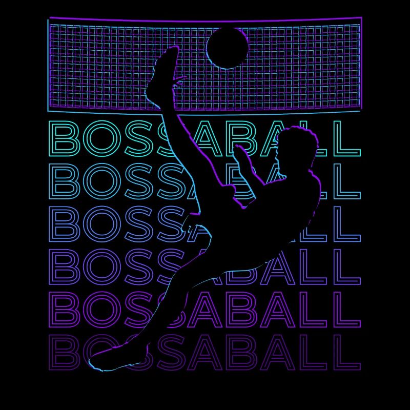 Bossaball Retro Geschenk