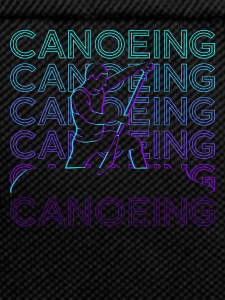 Canoeing Canoeing Canoe Retro Gift