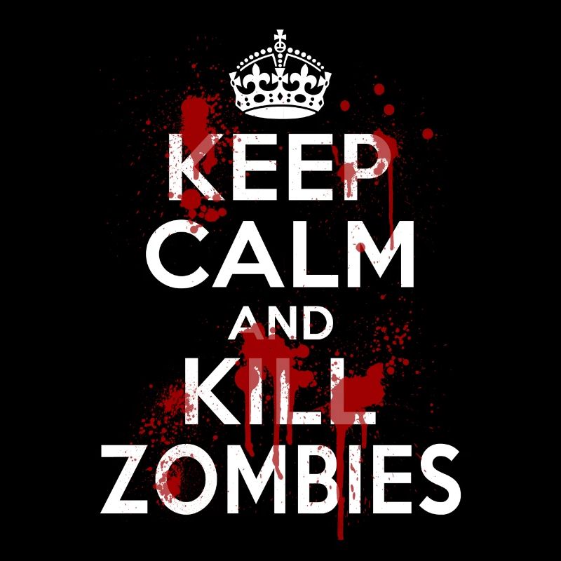 Restez calme et tuez les zombies qui continuent à éclabousser le sang