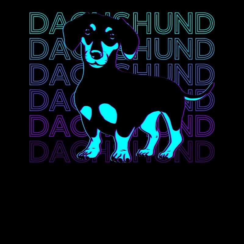 Dachshund Retro Gift