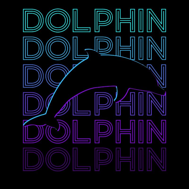Dolphin Retro Gift