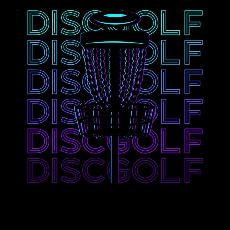 Discgolf Retro Geschenk