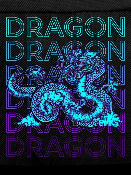Drache Retro Geschenk