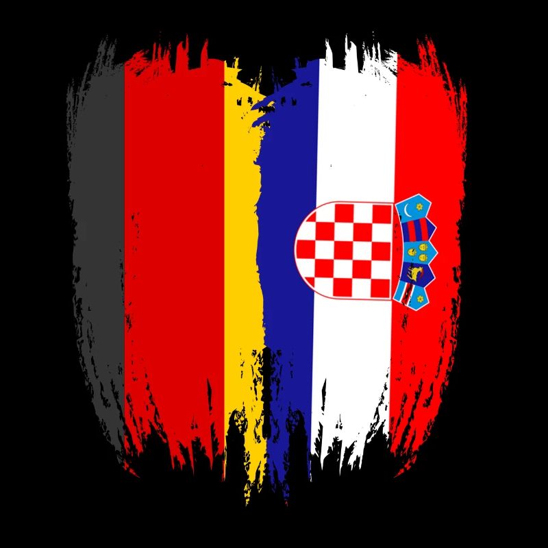 Germany Flag Croatia