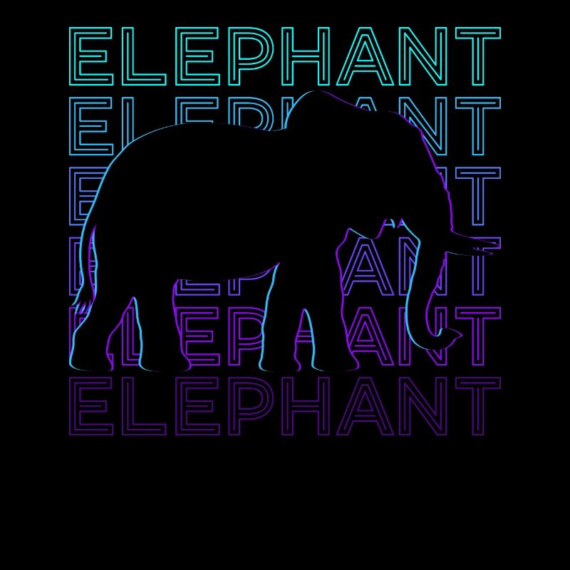 Elephant Retro Gift