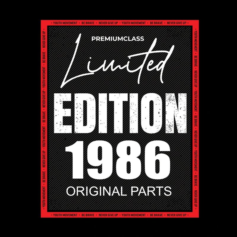 Édition limitée 1986
