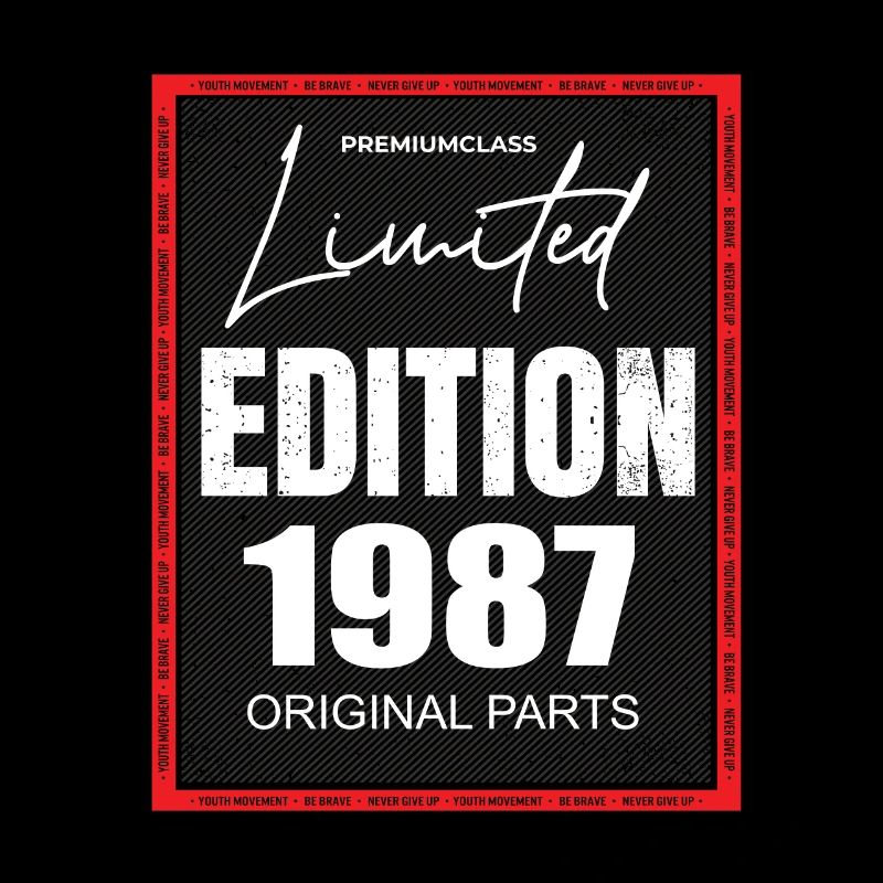 Édition limitée 1987