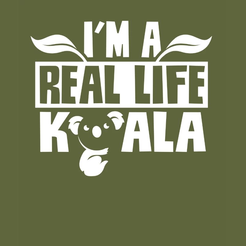 Ich Bin Ein Echter Koala Süß Koalabär Tier Koalas