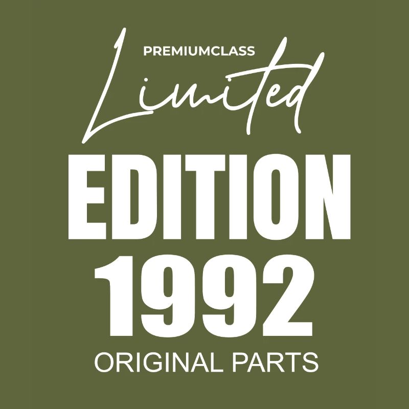 Édition limitée 1992