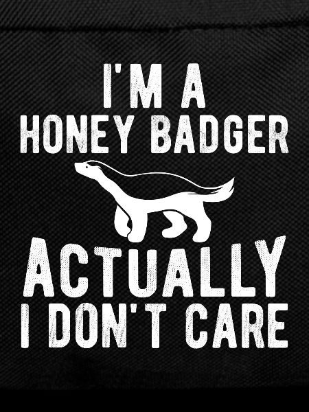 Funny honey badger