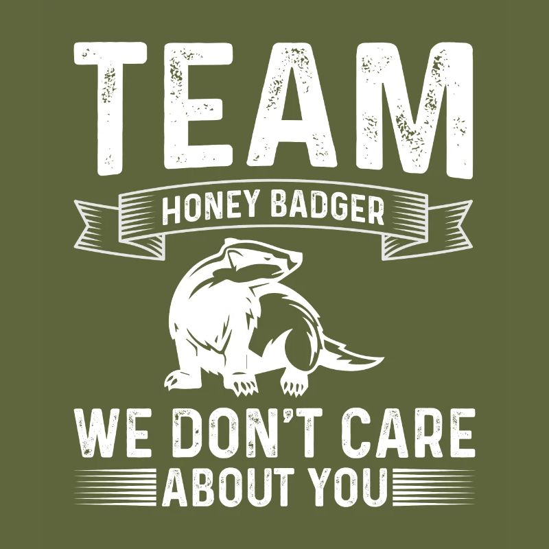 Funny honey badger