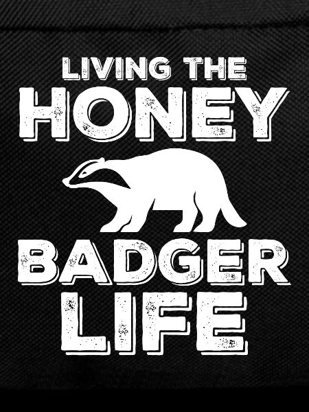 Funny honey badger