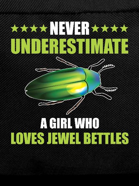 Magnificent beetle lover girl