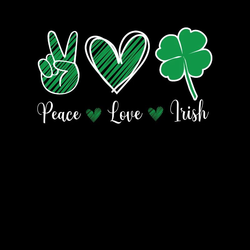 Peach Dear Irish St. Patrick’s Day Irlande Irlandais