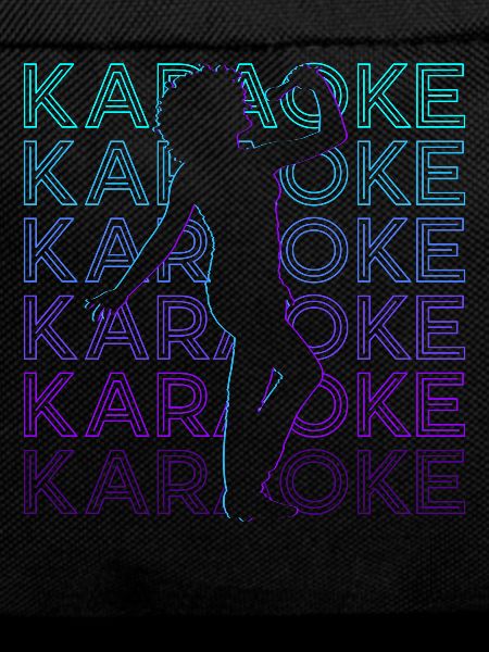 Karaoke Singer Retro