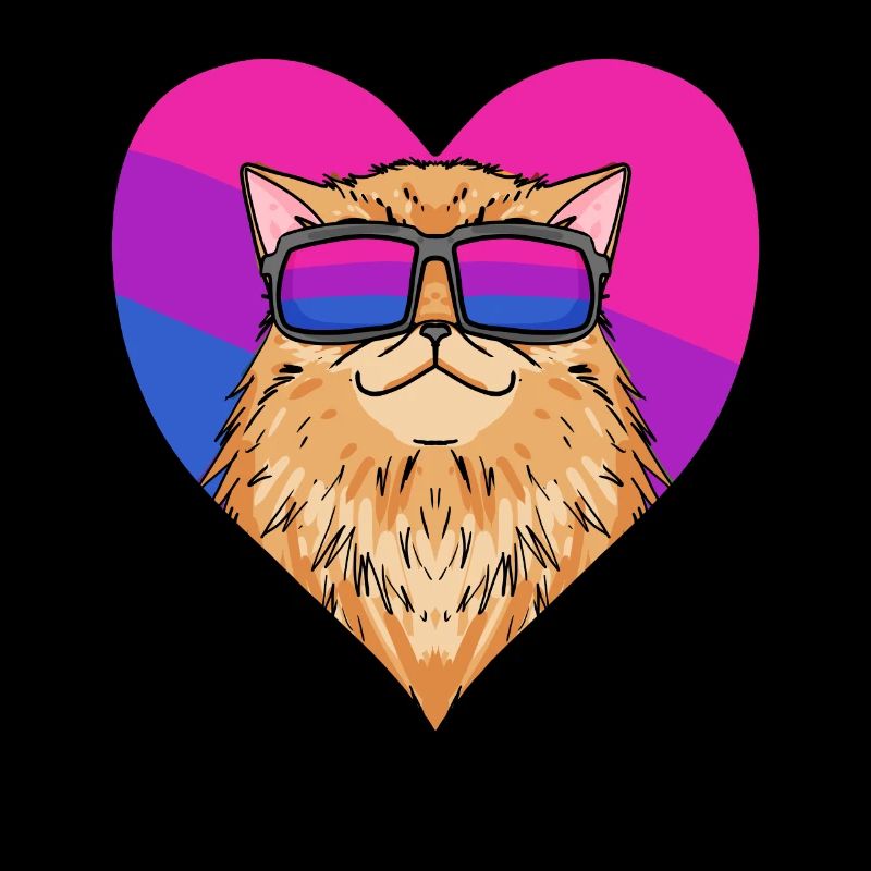 Cadeau de chat persan bisexuel