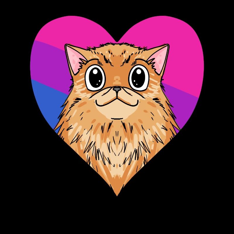 Cadeau de chat persan bisexuel