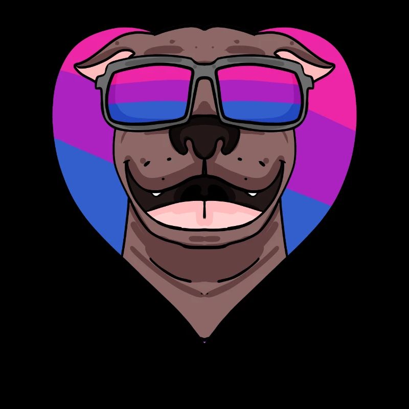 Bisexual Pit Bull Terrier Dog Gift