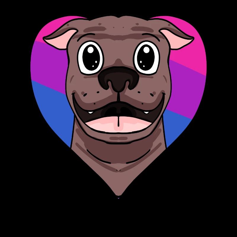 Bisexual Pit Bull Terrier Dog Gift