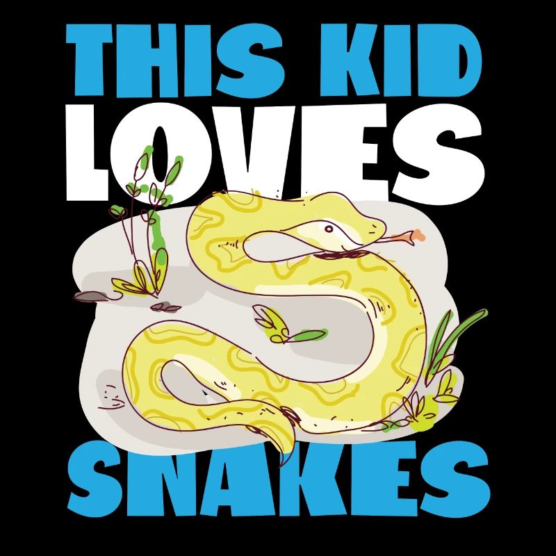 Snake Serpent This Kid Loves