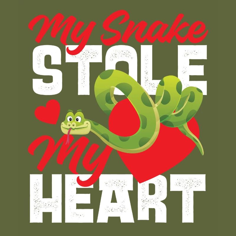 Snake Serpent Valentines Day My