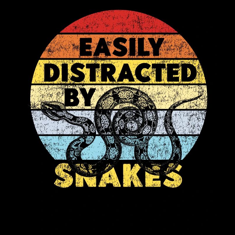 Snake Serpent Retro Vintage Easily
