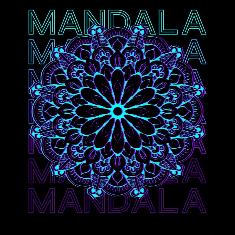 Mandala Sacred Geometry Prana Retro