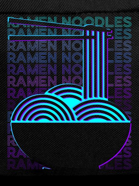 Ramen Noodles Retro