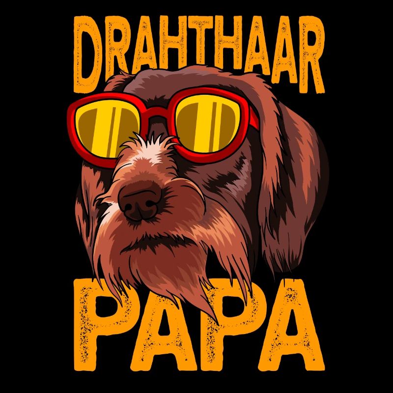Wirehhaar Papa - drahthaar hund