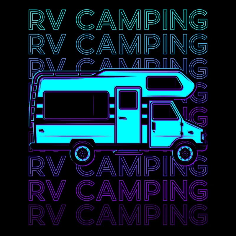 Wohnmobil Camping Wohnmobil Retro