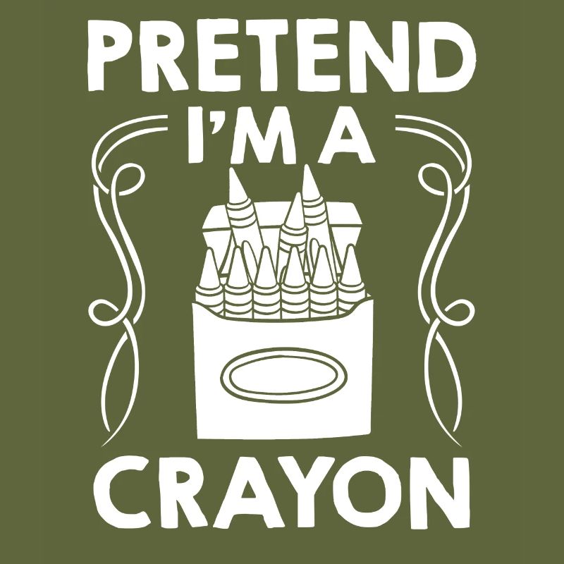 Crayon Box Colored Pencil Wax Case Wax Crayon