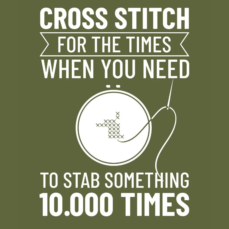 Cross Stitch Pattern Cross Stitch Needles Embroidery Weaving