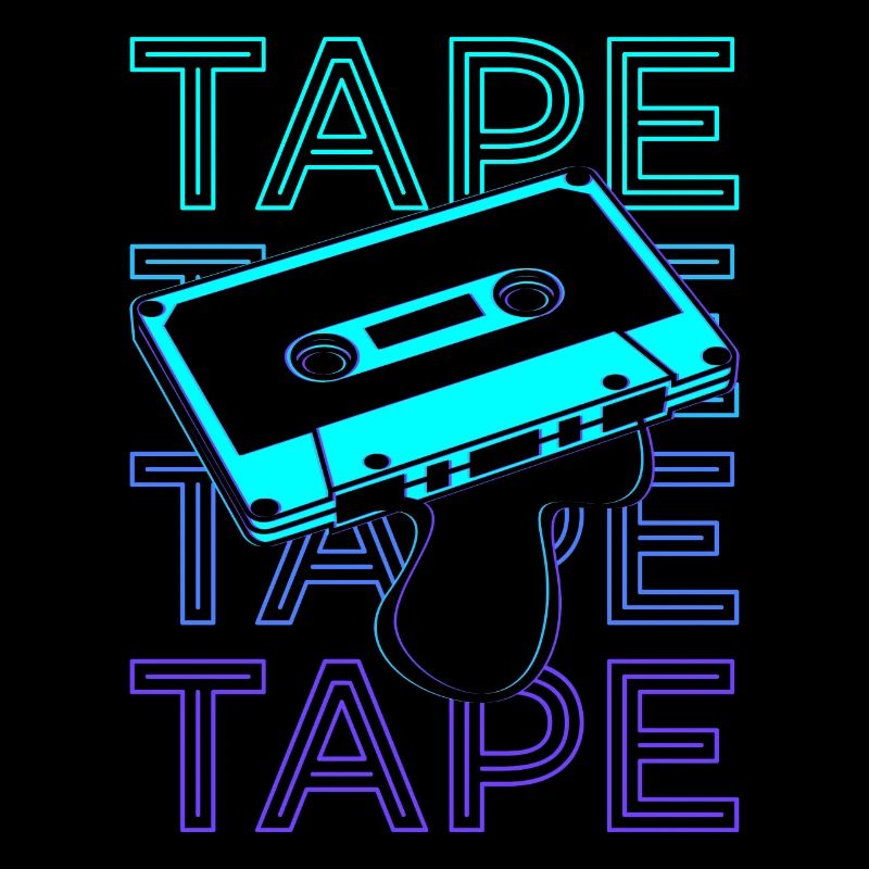 Cassette Bande Rétro