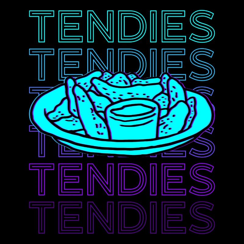 Tendies Hähnchentender Retro