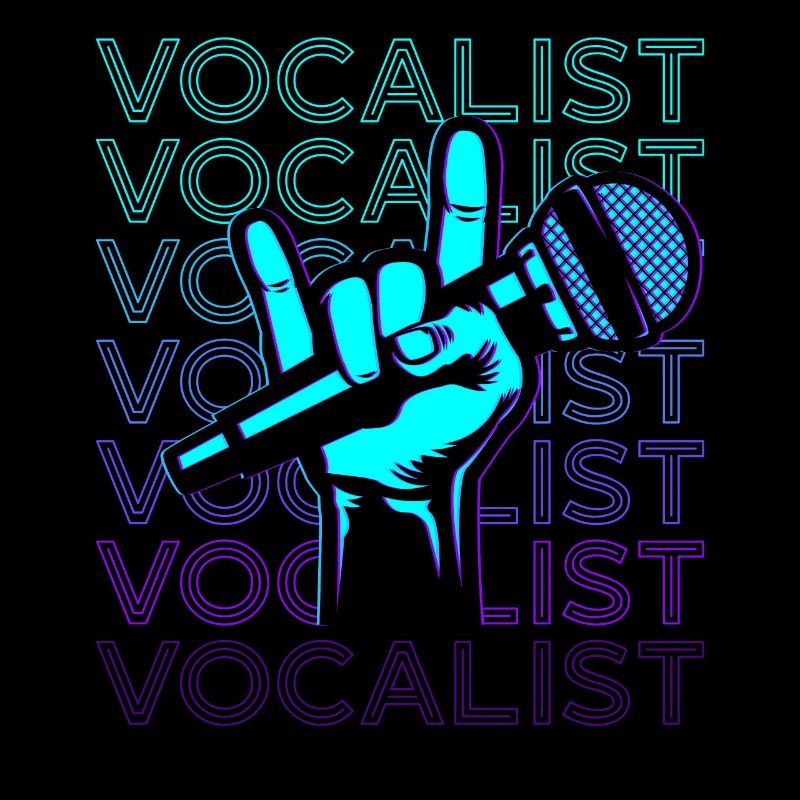 Singer Singer Musician Rockshield Microphone