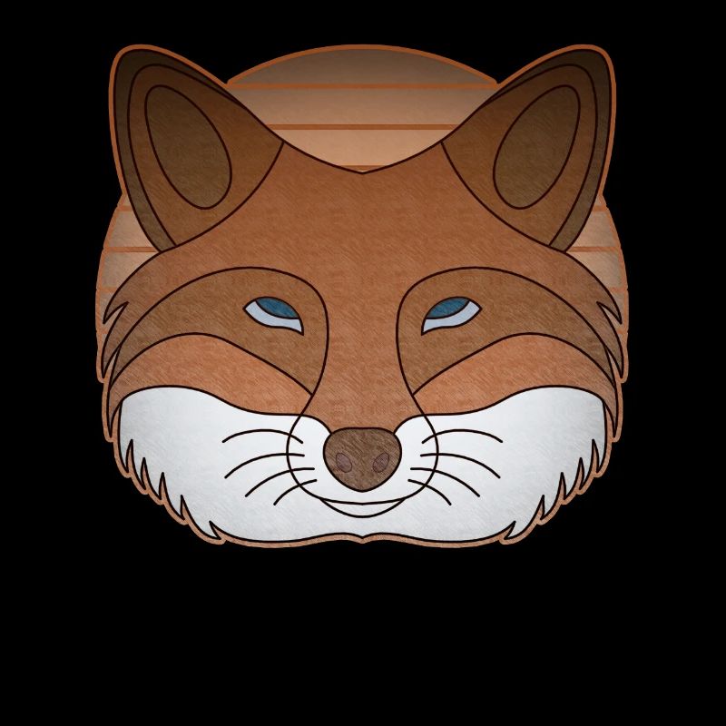Fuchs Waldtier Motiv