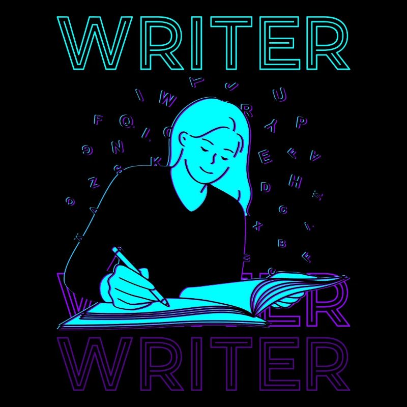 Auteur Auteur Écriture Rétro