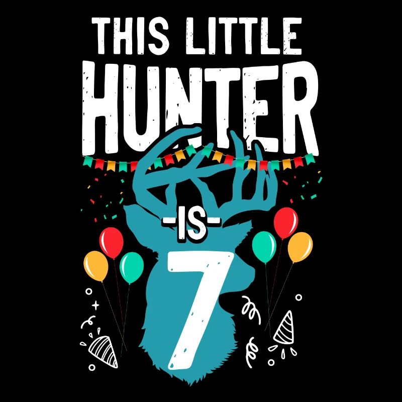 Buck Deer Chasse Hunter Kid