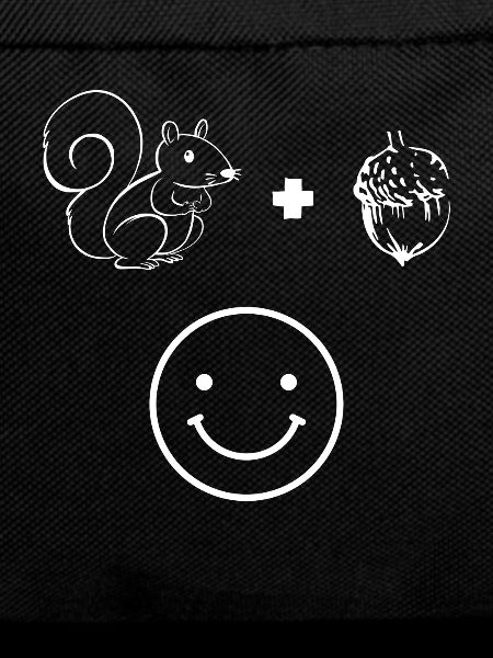 Funny Squirrel + Squirrel = Happy